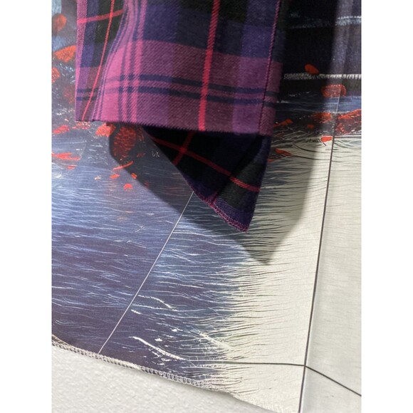 Ian Poulter IJP Men’s Golf Design Pants Trousers Cuffed Wool/Poly Blend Plaid UK - Picture 6 of 6